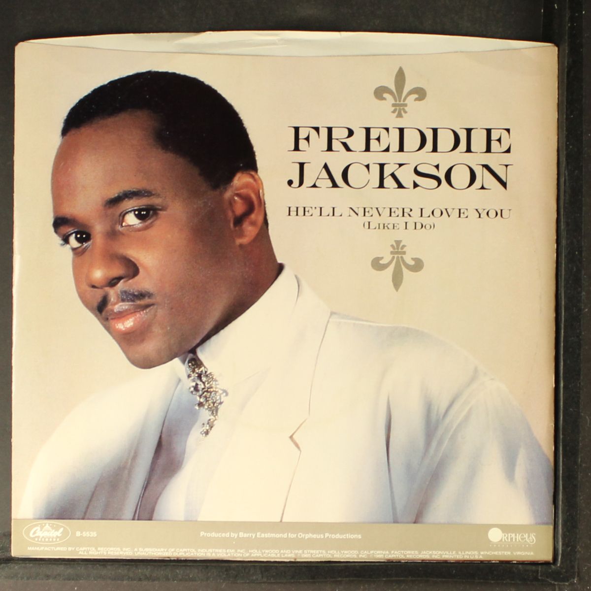 he'll never love you (like i do) / same by FREDDIE JACKSON
