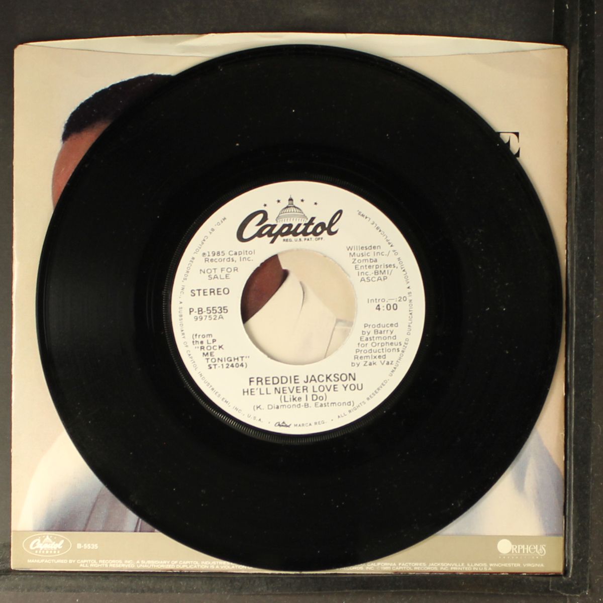 he'll never love you (like i do) / same by FREDDIE JACKSON