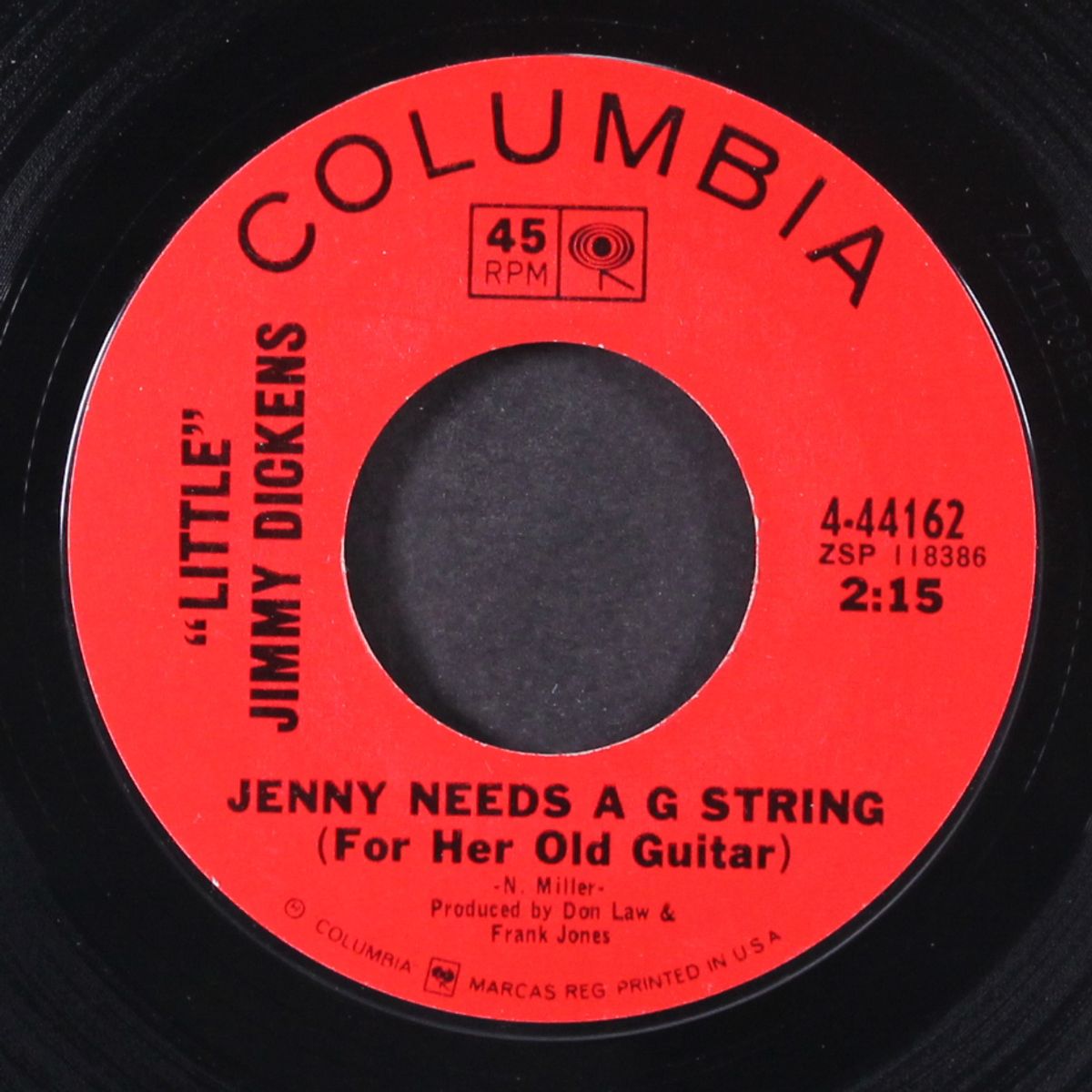 jenny needs a / he knocked me right out of the box by LITTLE JIMMY DICKENS