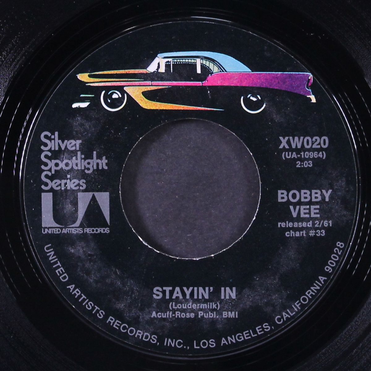 stayin' in / devil or angel by BOBBY VEE