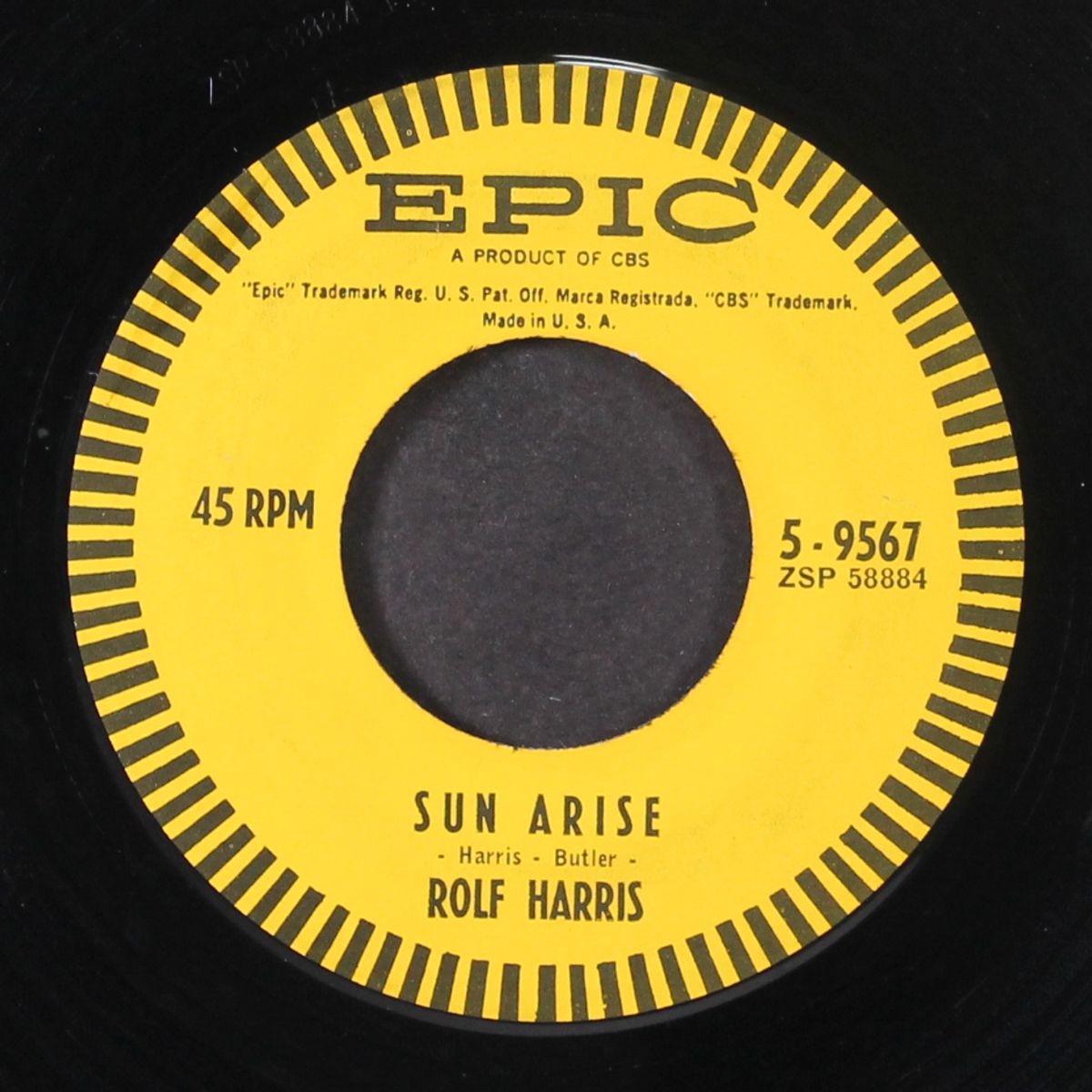 sun arise / someone pinched my winkles by ROLF HARRIS