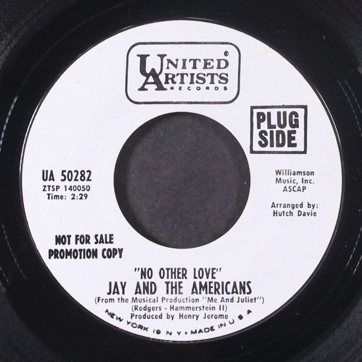 no other love by JAY & AMERICANS