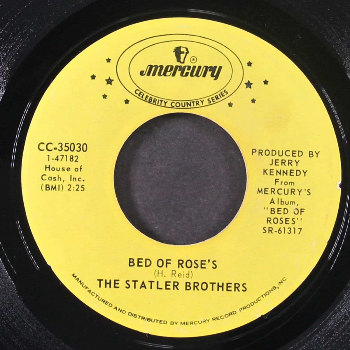bed of rose's / pictures by STATLER BROTHERS