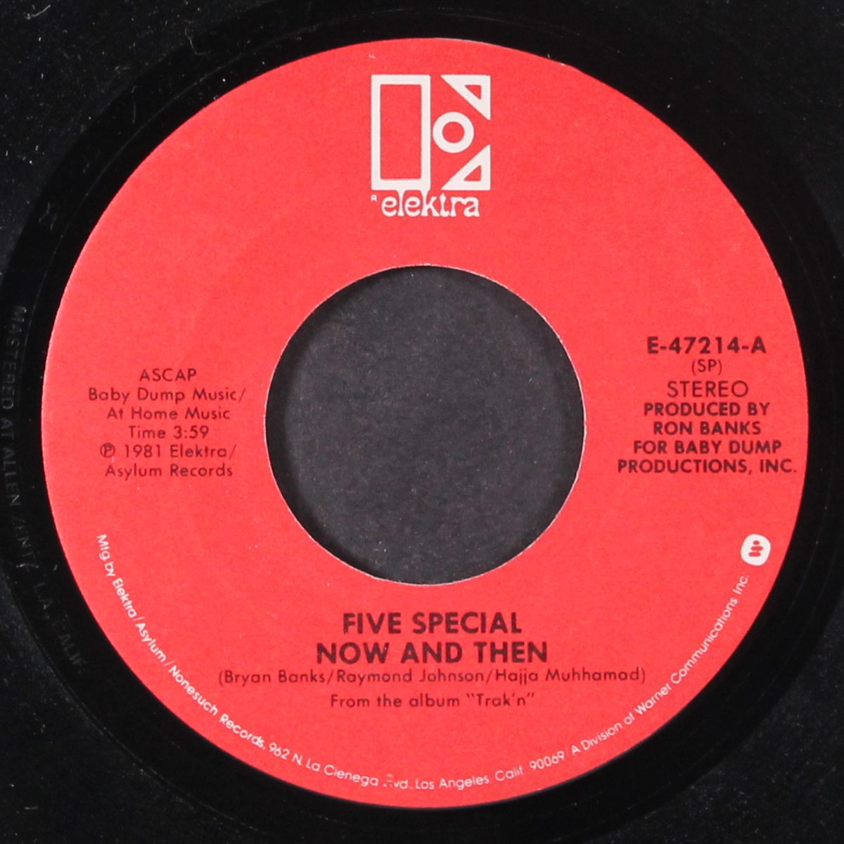 now and then / sexy lady by FIVE SPECIAL