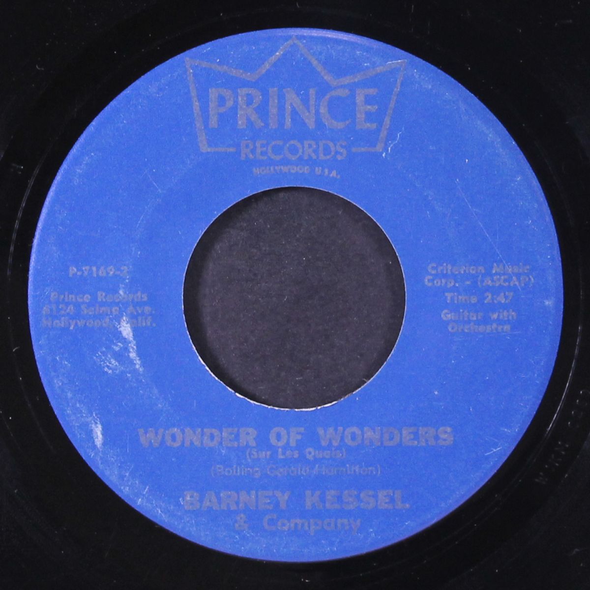 wonder of wonders / summer wine by BARNEY KESSEL