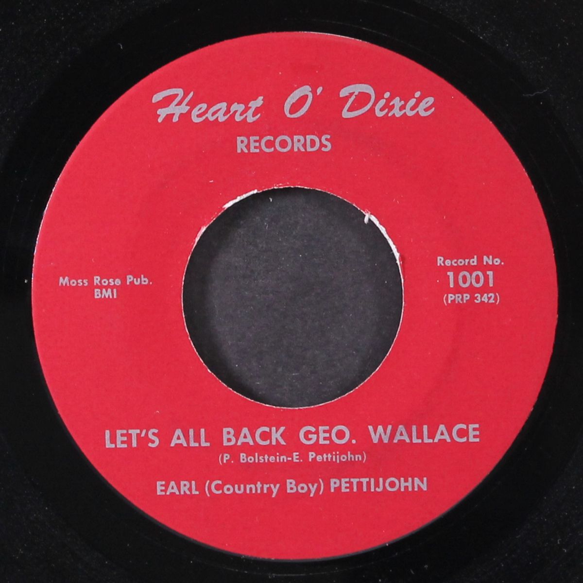 wallace for president / let's all back geo. wallace by EARL (COUNTRY BOY) PETTIJOHN