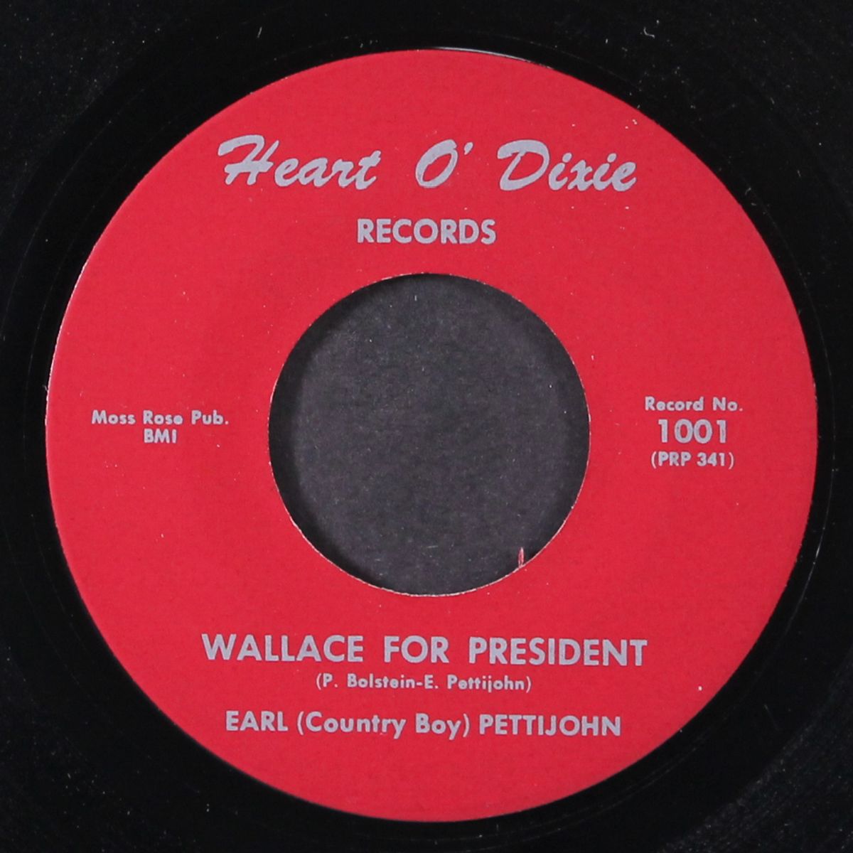 wallace for president / let's all back geo. wallace by EARL (COUNTRY BOY) PETTIJOHN