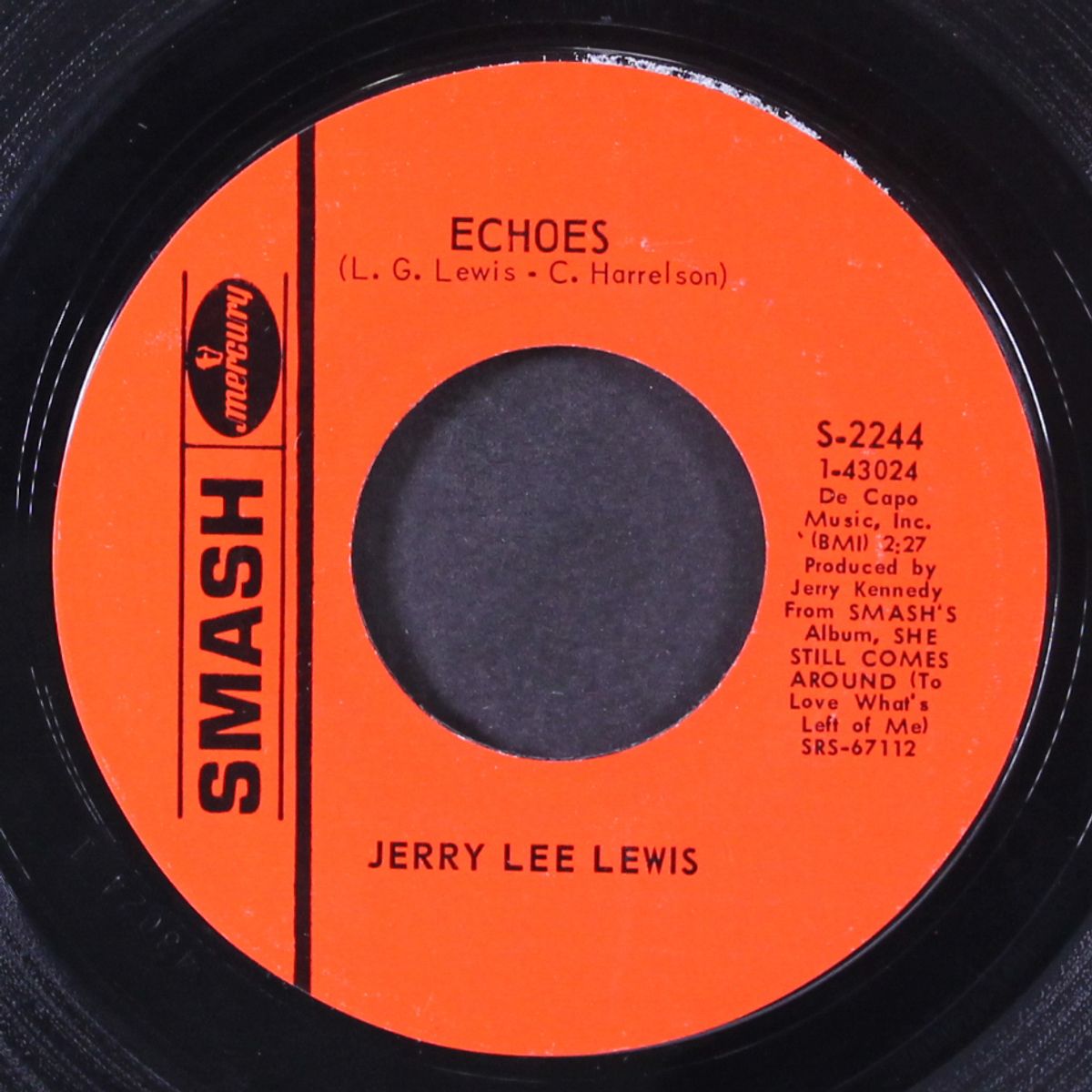 she even woke me up to say goodbye / echoes by JERRY LEE LEWIS