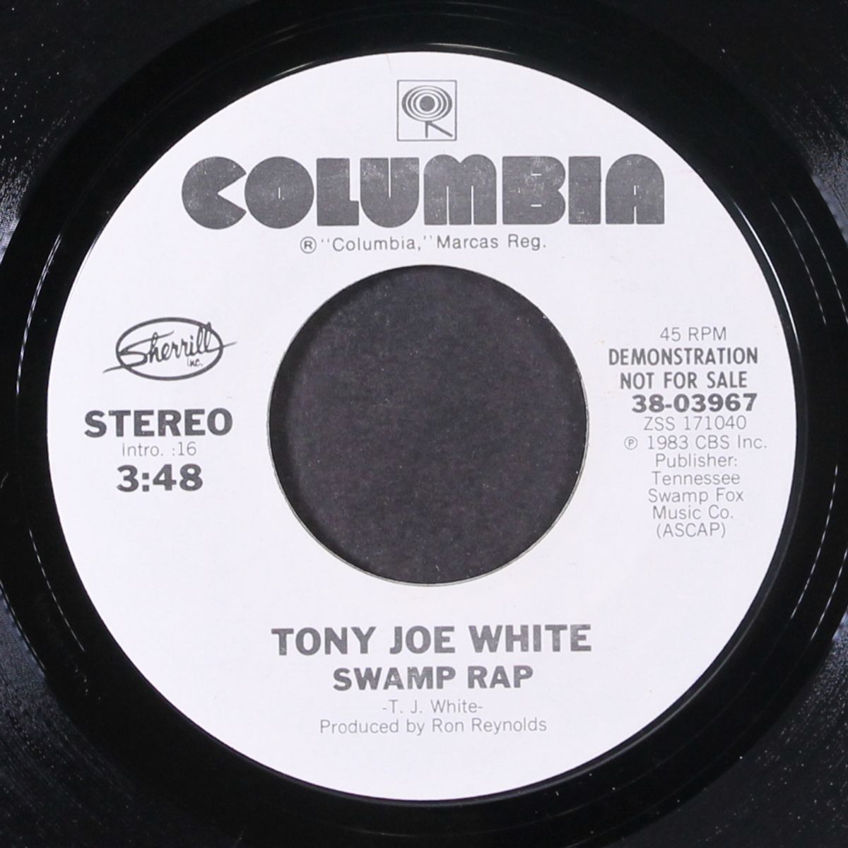 swamp rap / same by TONY JOE WHITE