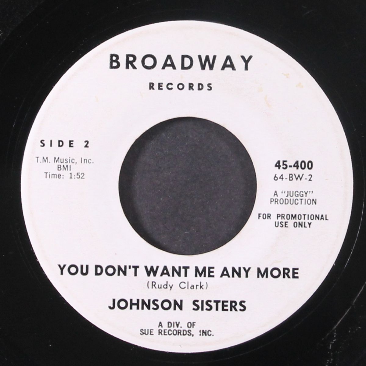 i found my place / you don't want me any more by JOHNSON SISTERS