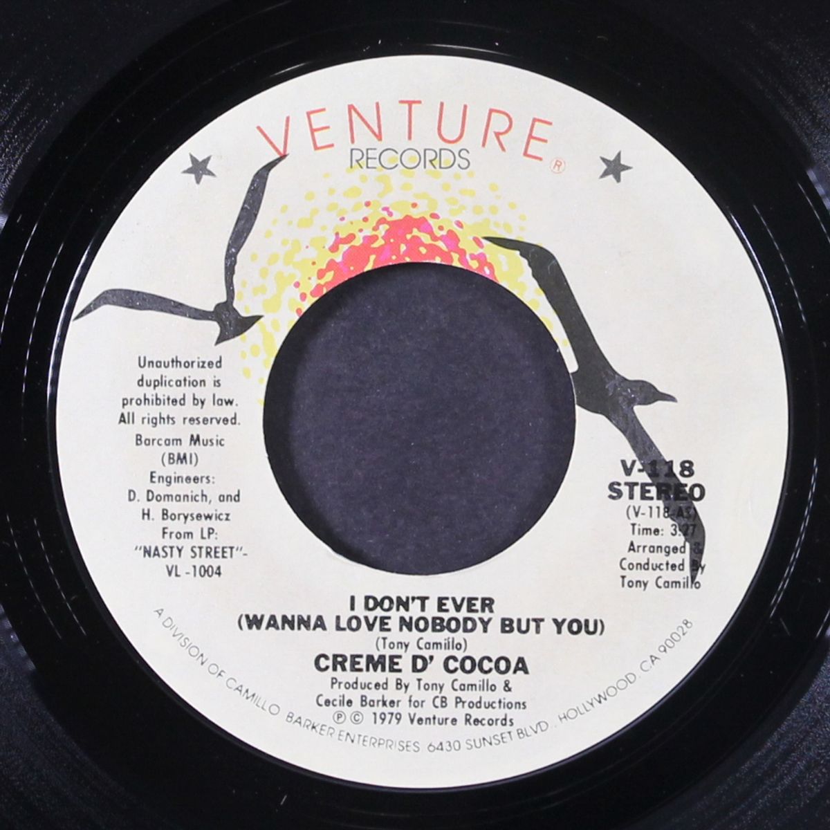 i don't ever (wanna love nobody but you) / doggin' it by CREME D' COCOA