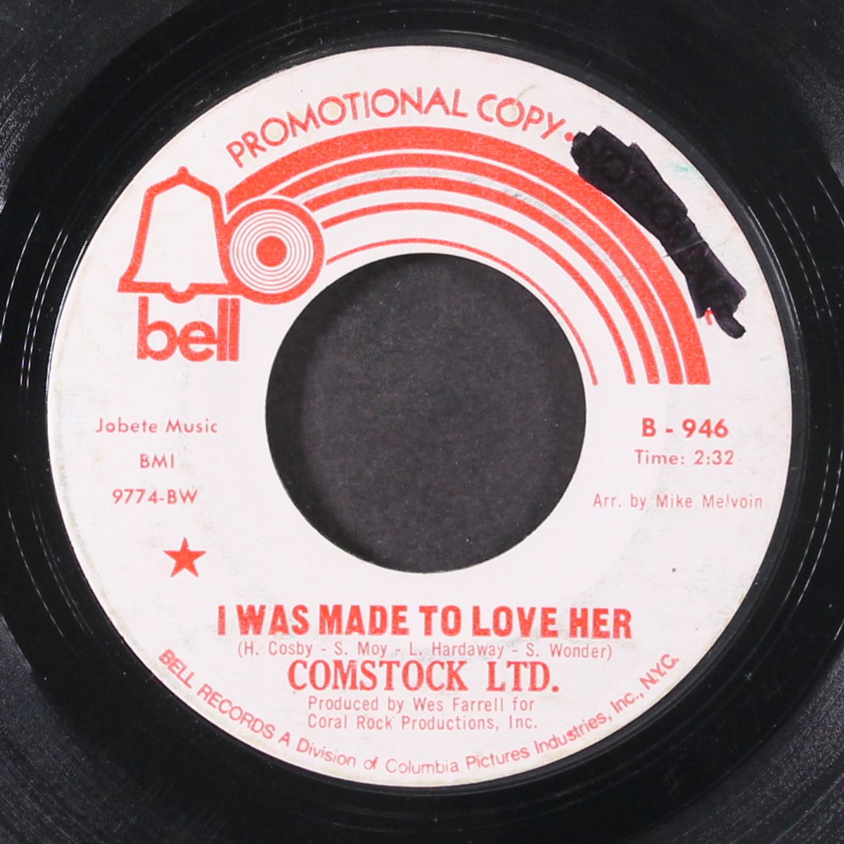 i was made to love her by COMSTOCK LTD.