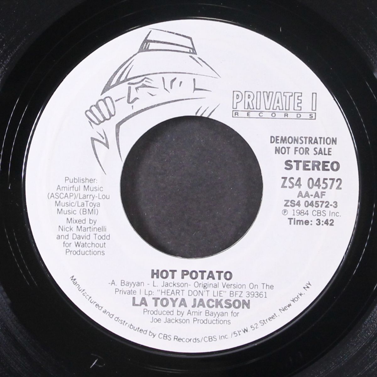 hot potato / same by LA TOYA JACKSON