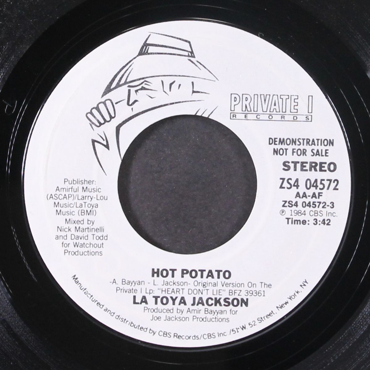hot potato / same by LA TOYA JACKSON