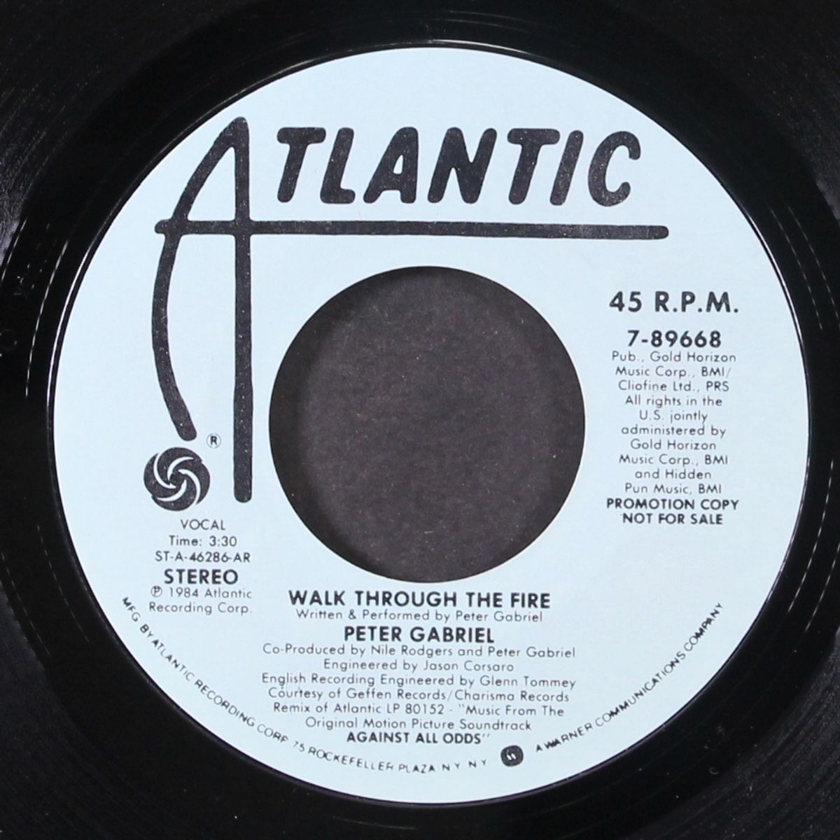 walk through the fire / same by PETER GABRIEL
