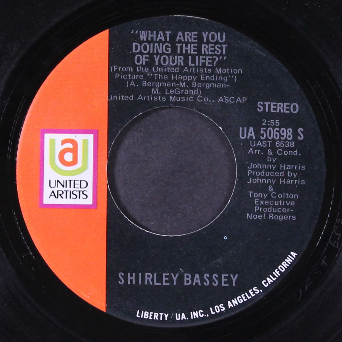something / what are you doing the rest of your life by SHIRLEY BASSEY