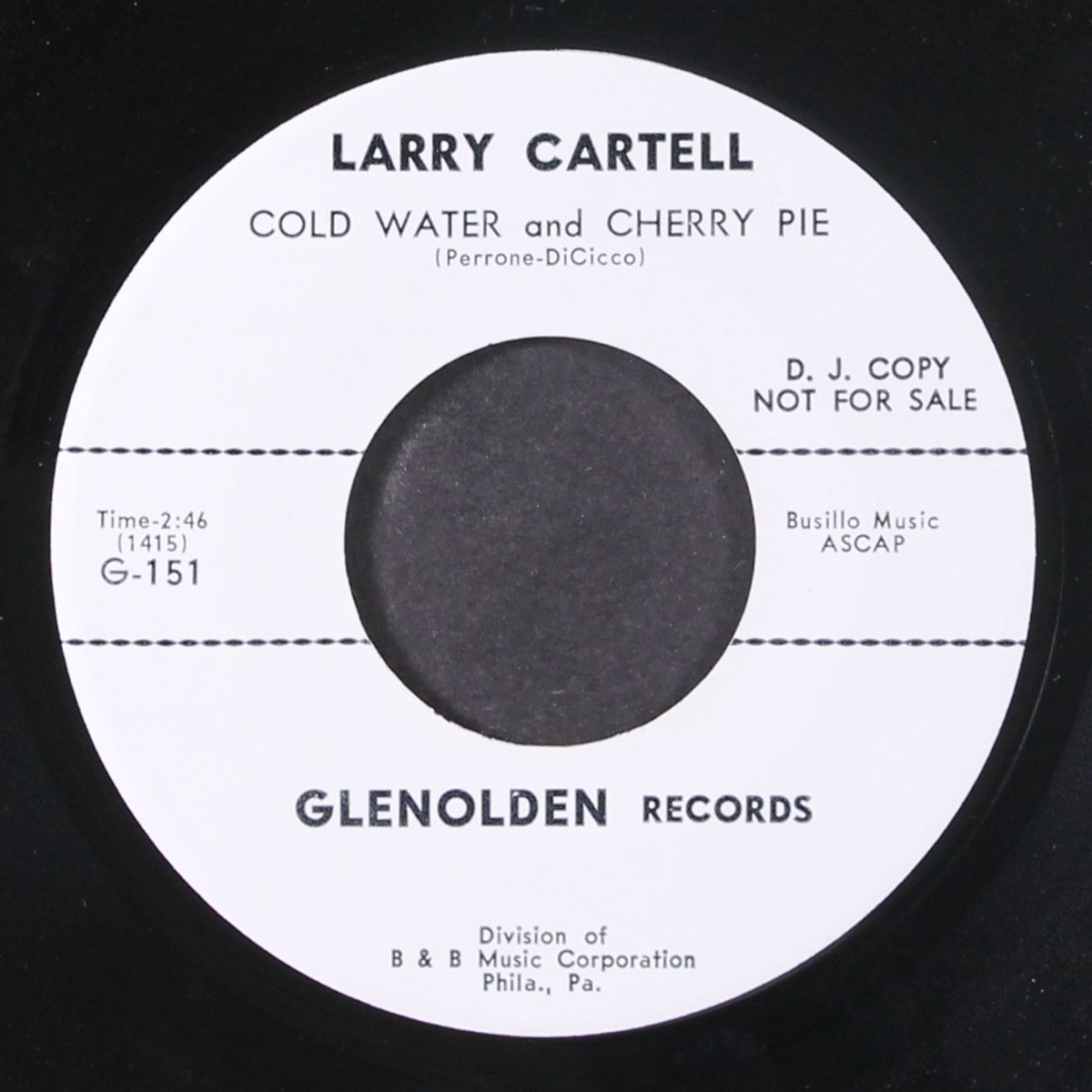 sin / cool water, cherry pie by LARRY CARTELL