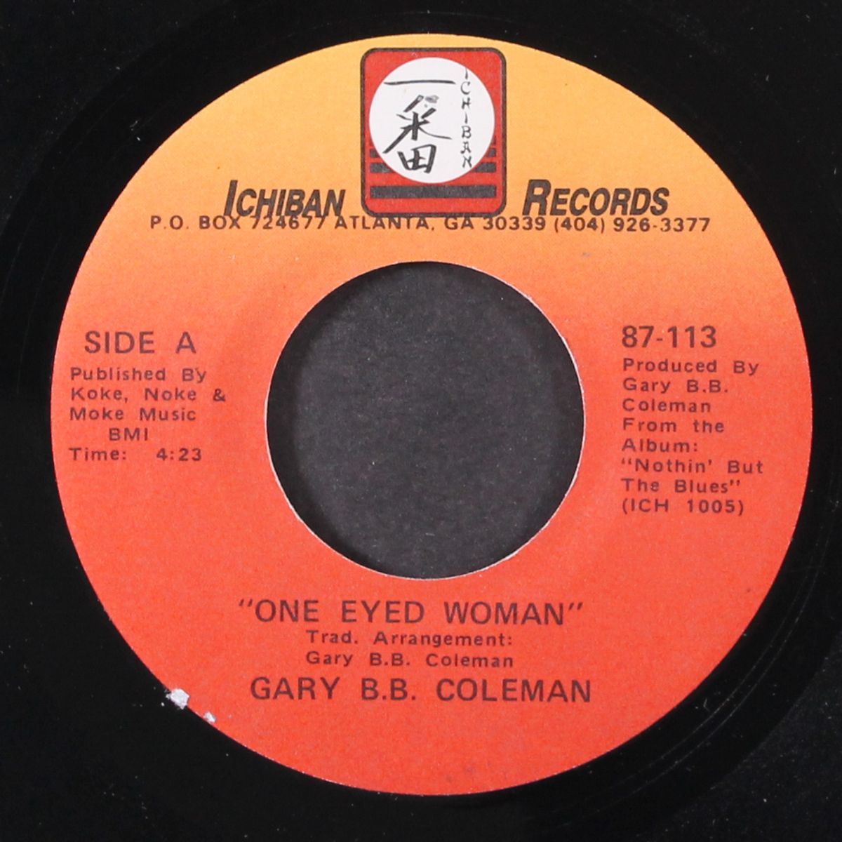 one eyed woman by GARY B.B. COLEMAN