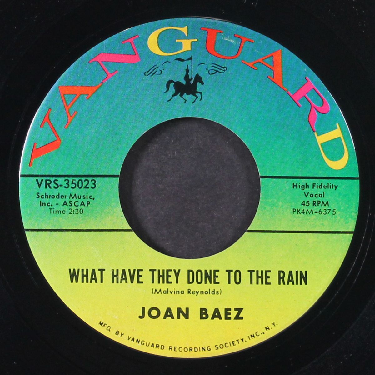 we shall overcome / what have they done to the rain by JOAN BAEZ