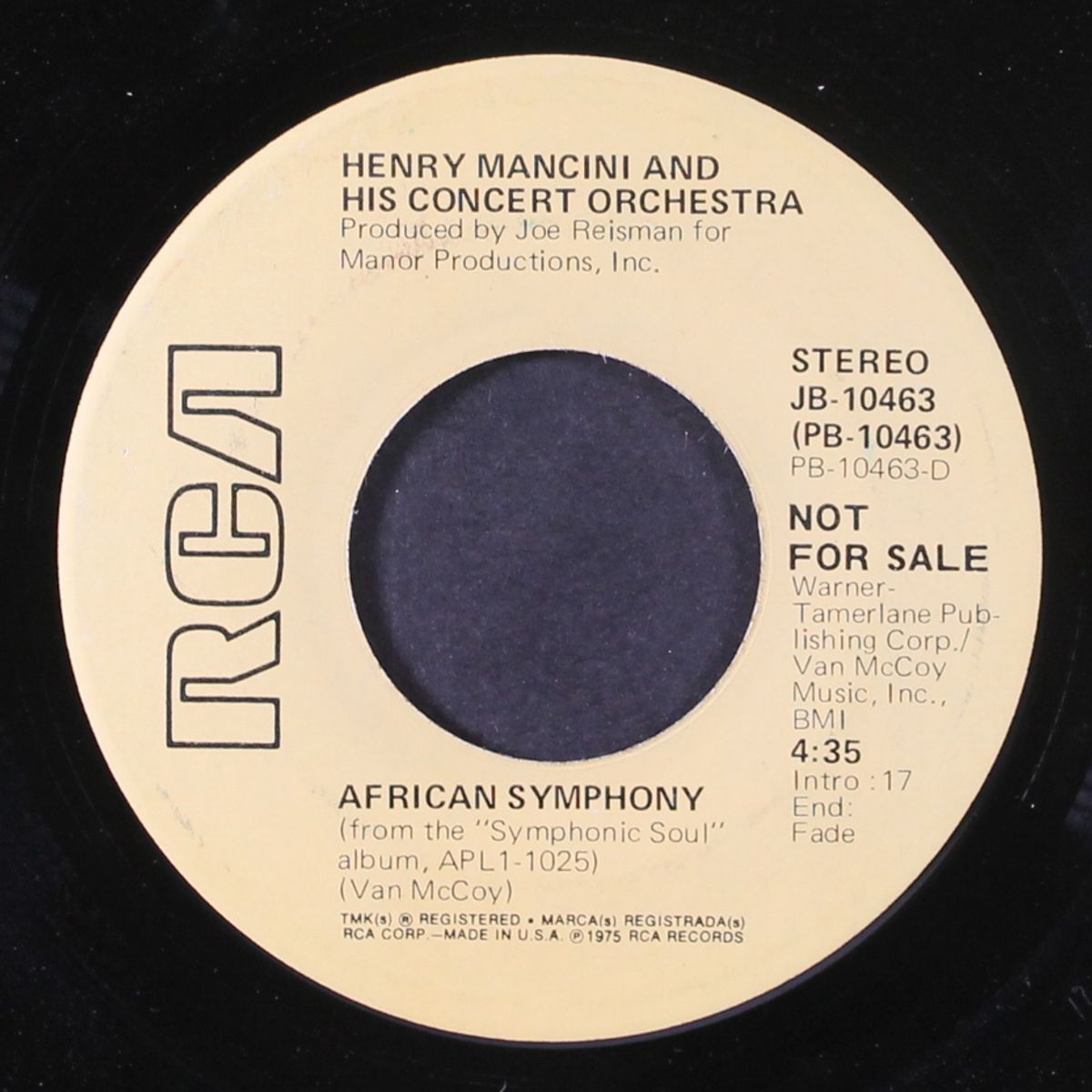 african symphony / short by HENRY MANCINI