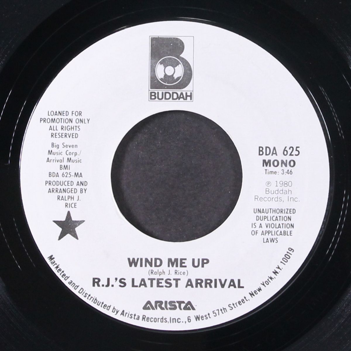 wind me up / mono by R.J.'S LATEST ARRIVAL
