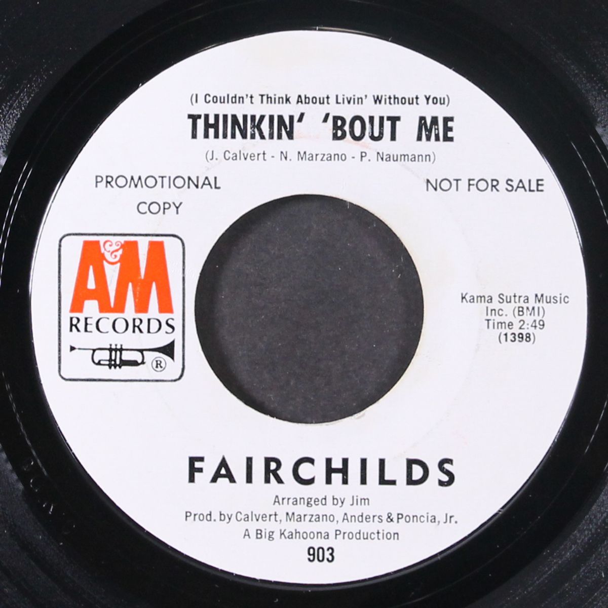 thinkin' 'bout me / same by FAIRCHILDS