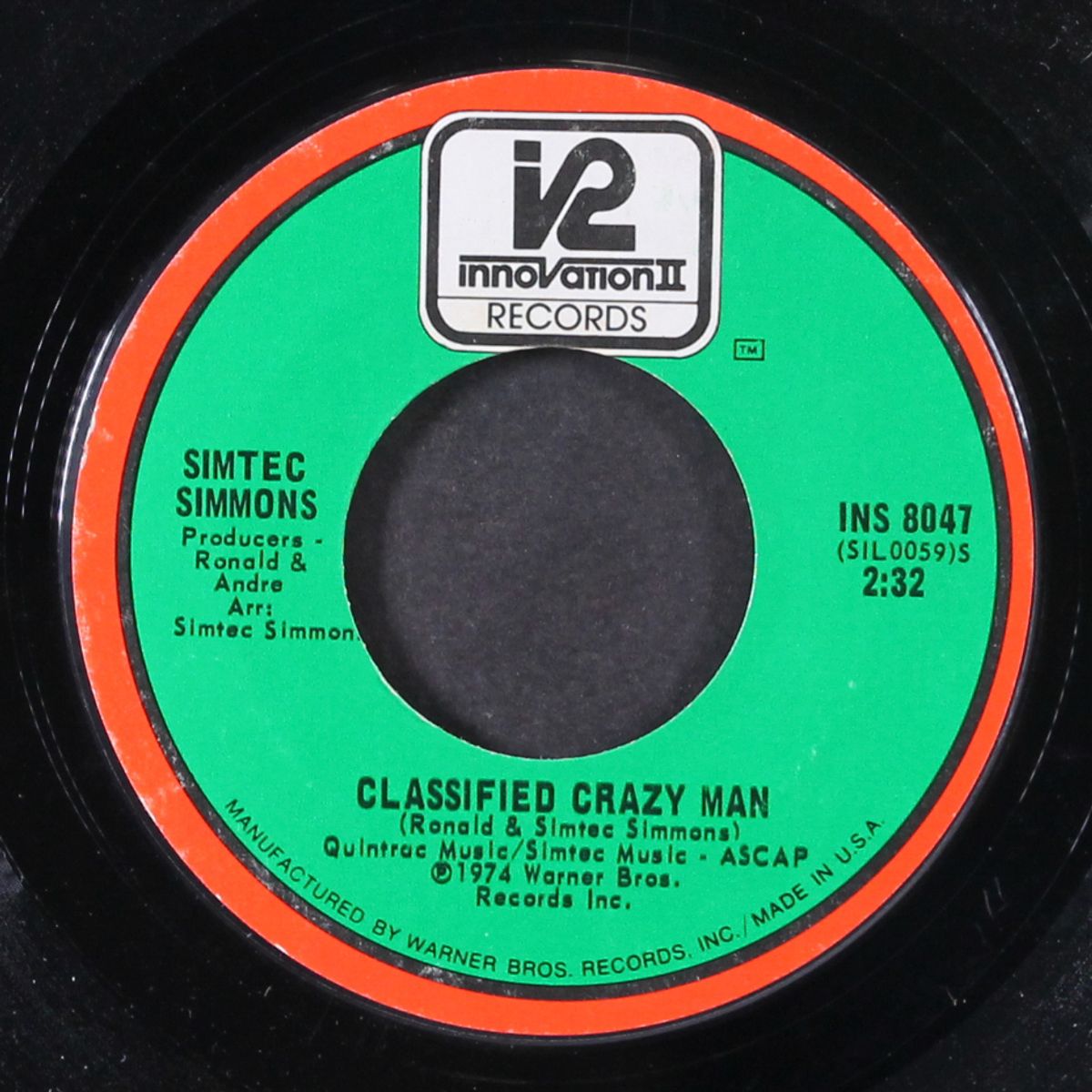 some other time / classified crazy man by SIMTEC SIMMONS
