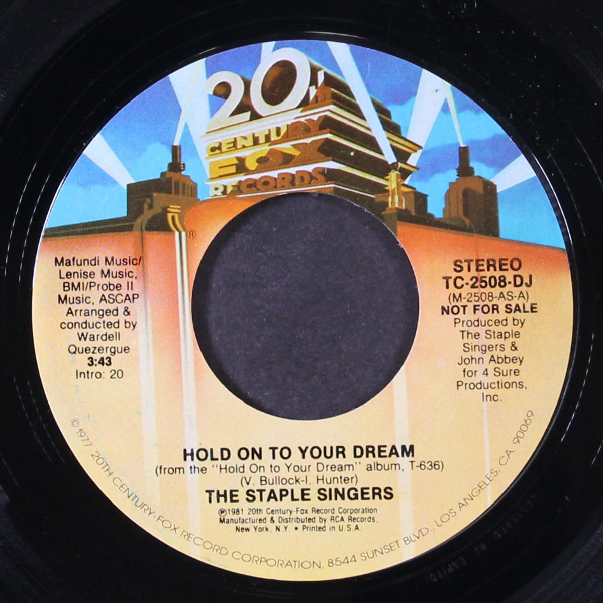 hold on to your dream / mono by STAPLE SINGERS