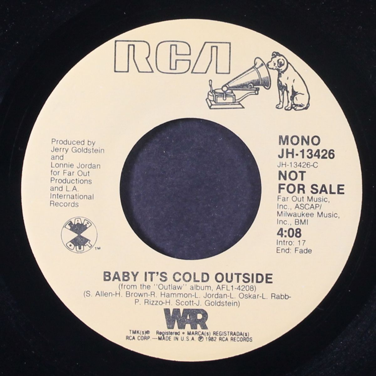 baby it's cold outside by WAR