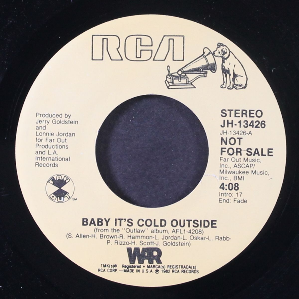 baby it's cold outside by WAR