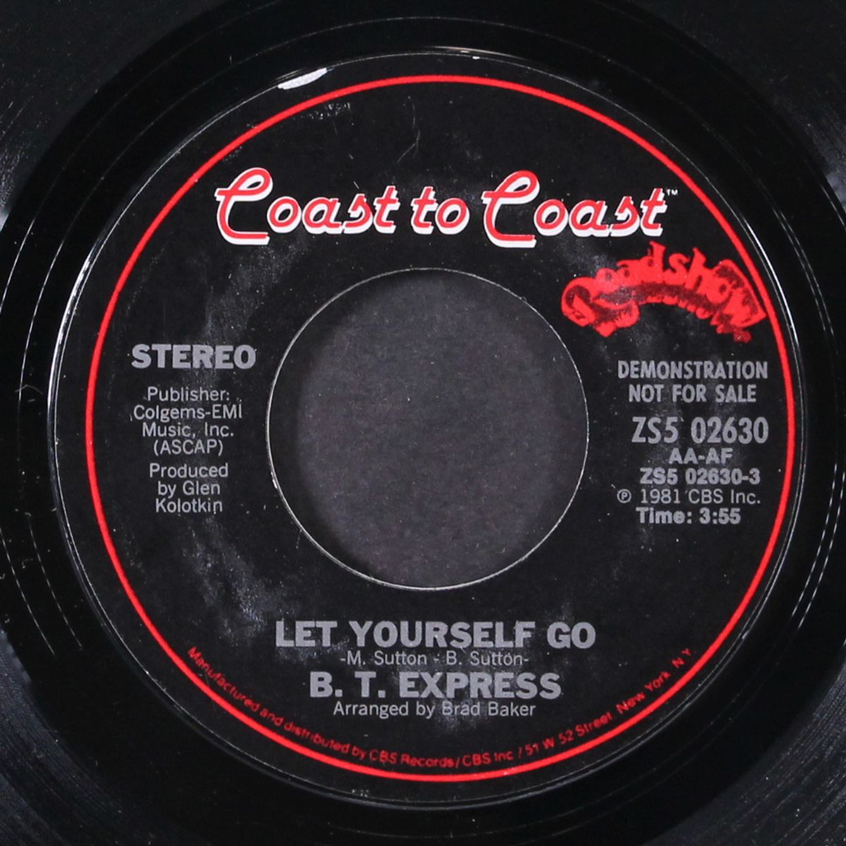let yourself go / same by B.T. EXPRESS