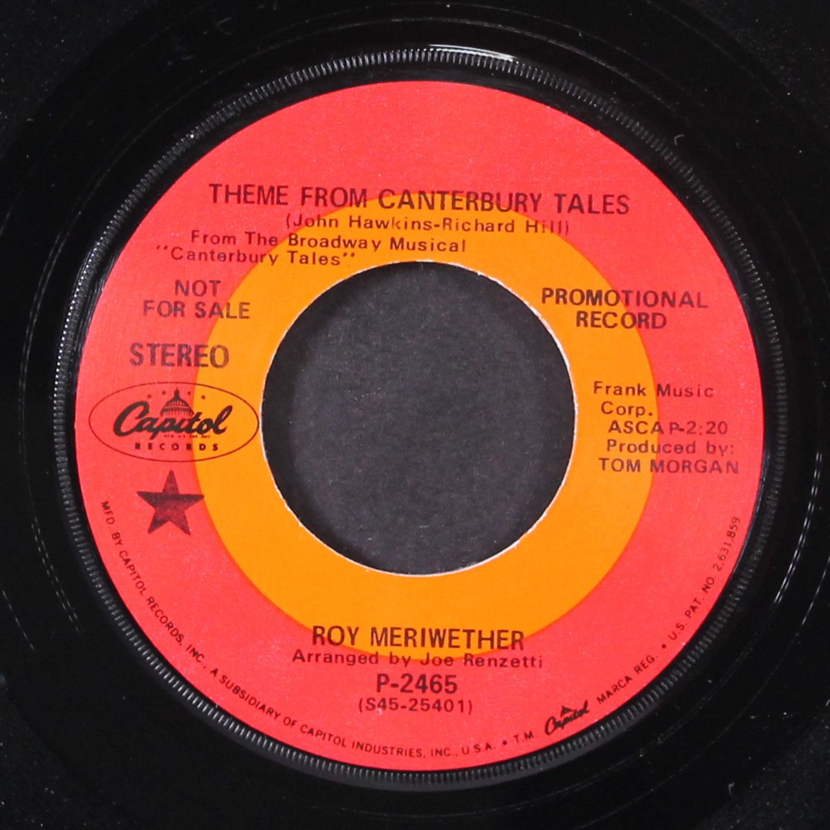 tribulation / theme from canterbury tales by ROY MERIWETHER