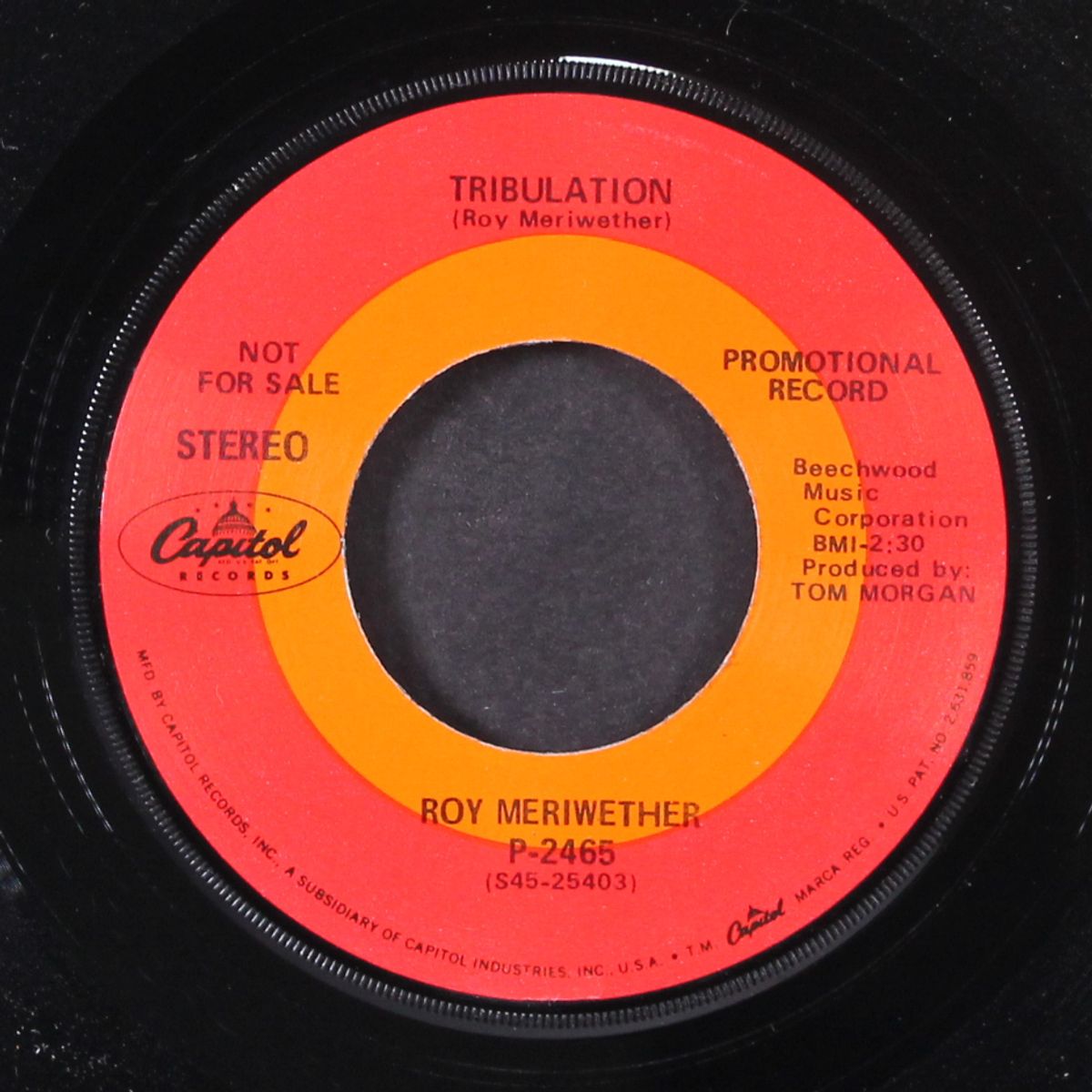 tribulation / theme from canterbury tales by ROY MERIWETHER