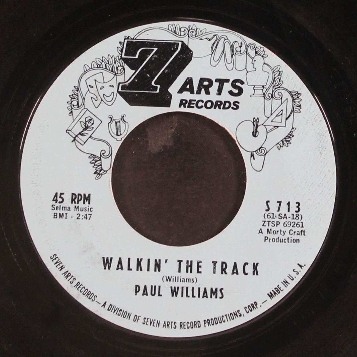 walkin' the track / back to back by PAUL WILLIAMS