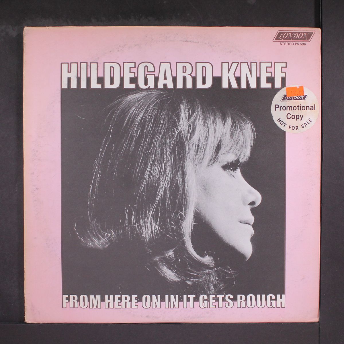 from here on in it gets rough by HILDEGARD KNEF