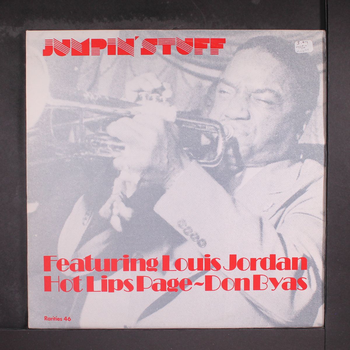 jumpin' stuff by LOUIS JORDAN, DON BYAS, HOT LIPS PAGE