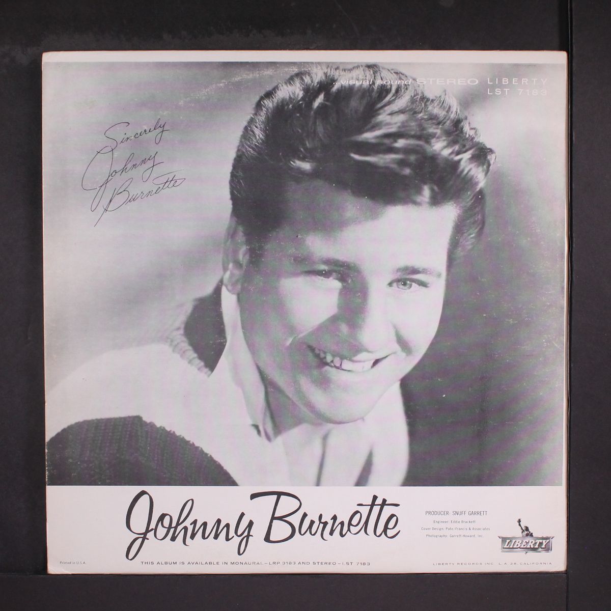 johnny burnette by JOHNNY BURNETTE