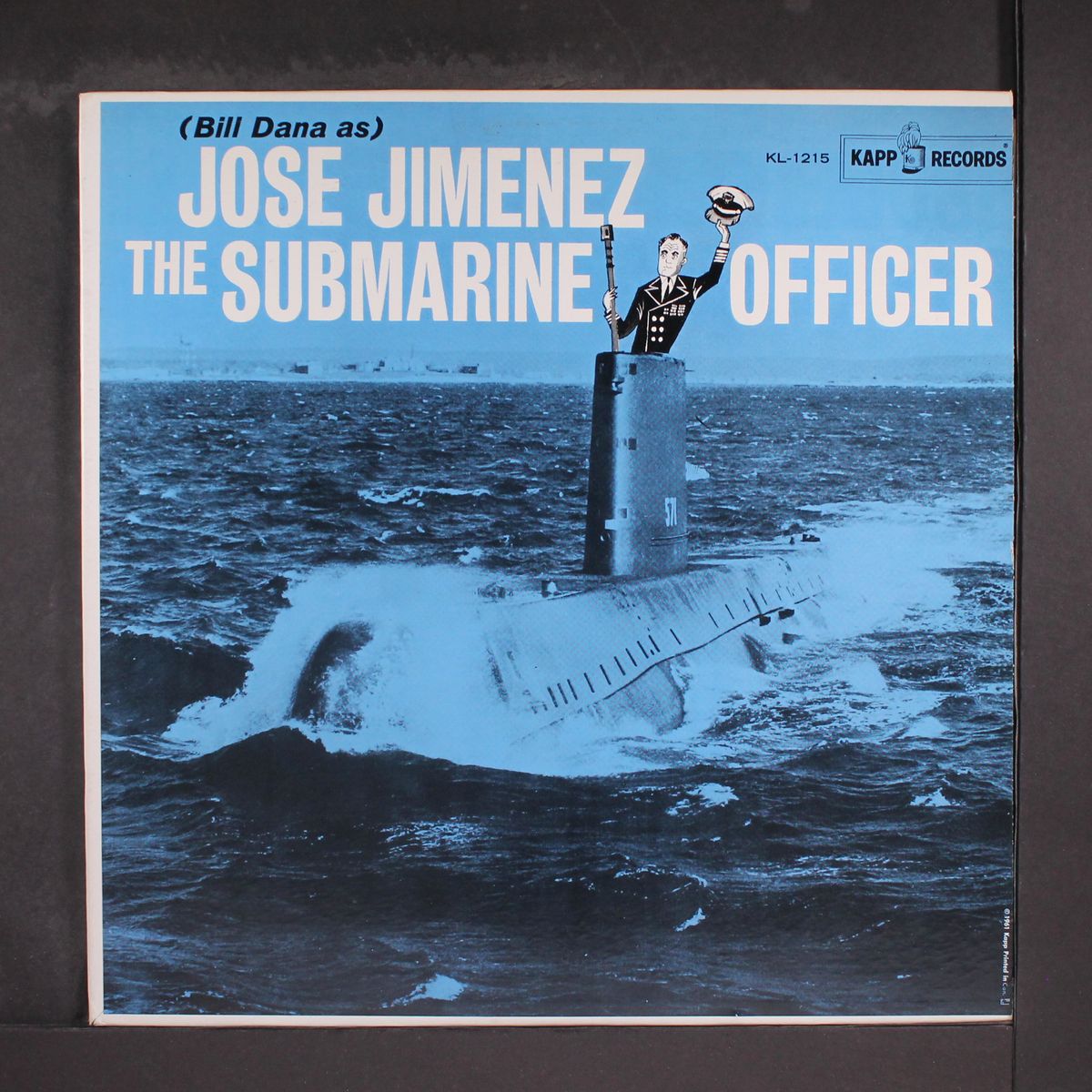 jose jimenez, the submarine officer by BILL DANA