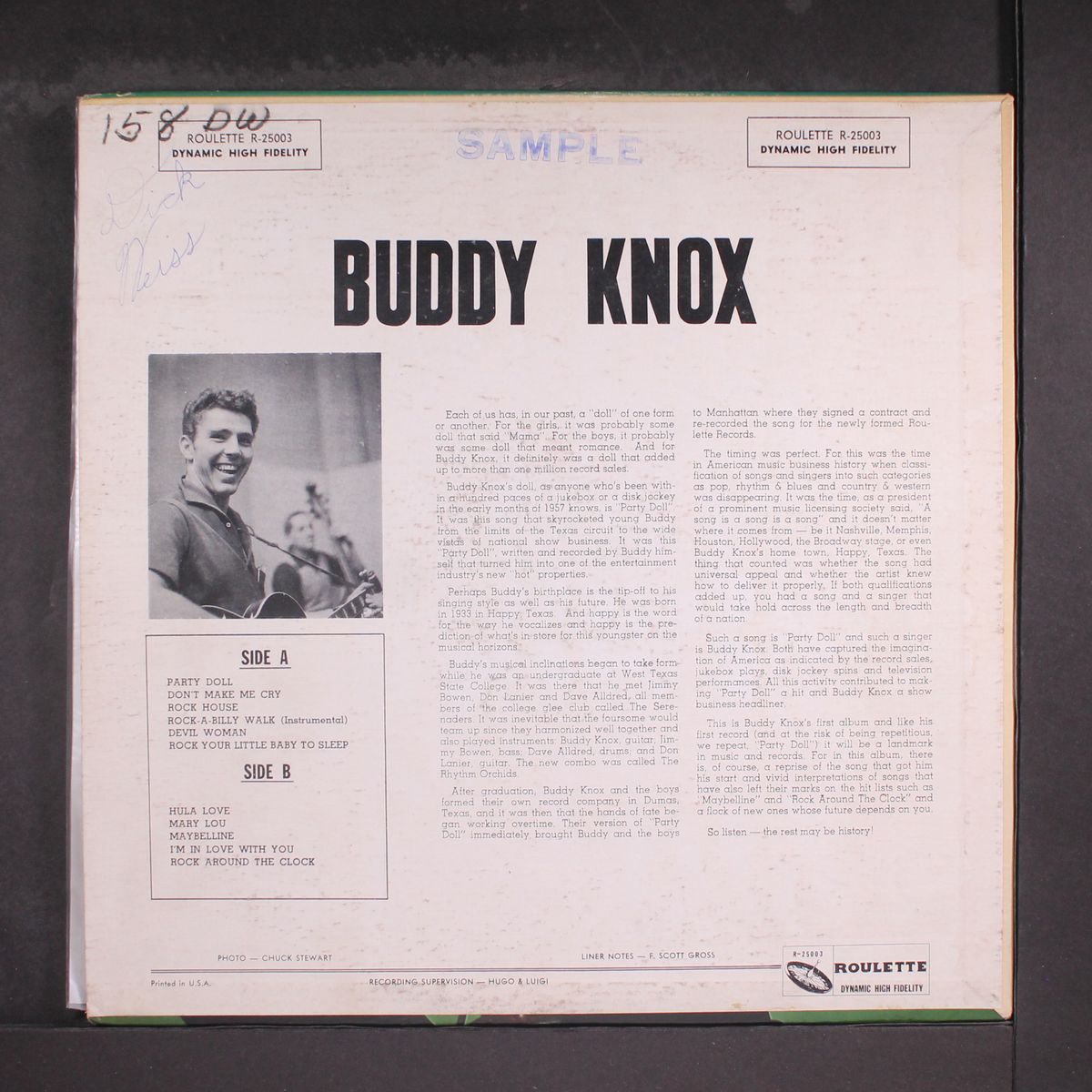 buddy knox by BUDDY KNOX