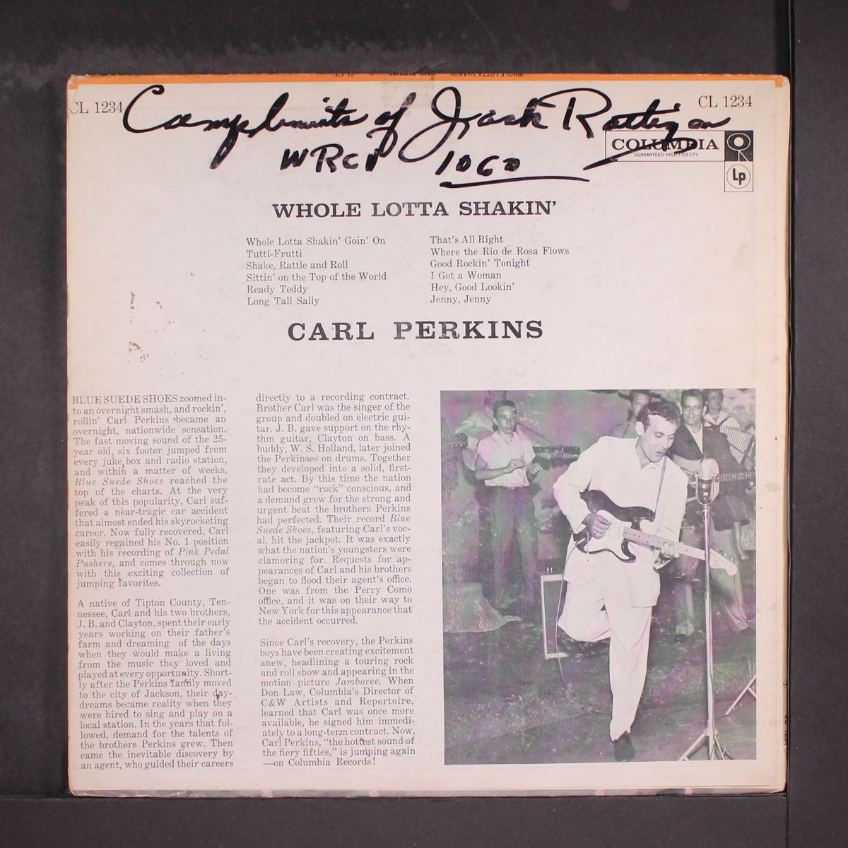 whole lotta shakin' by CARL PERKINS