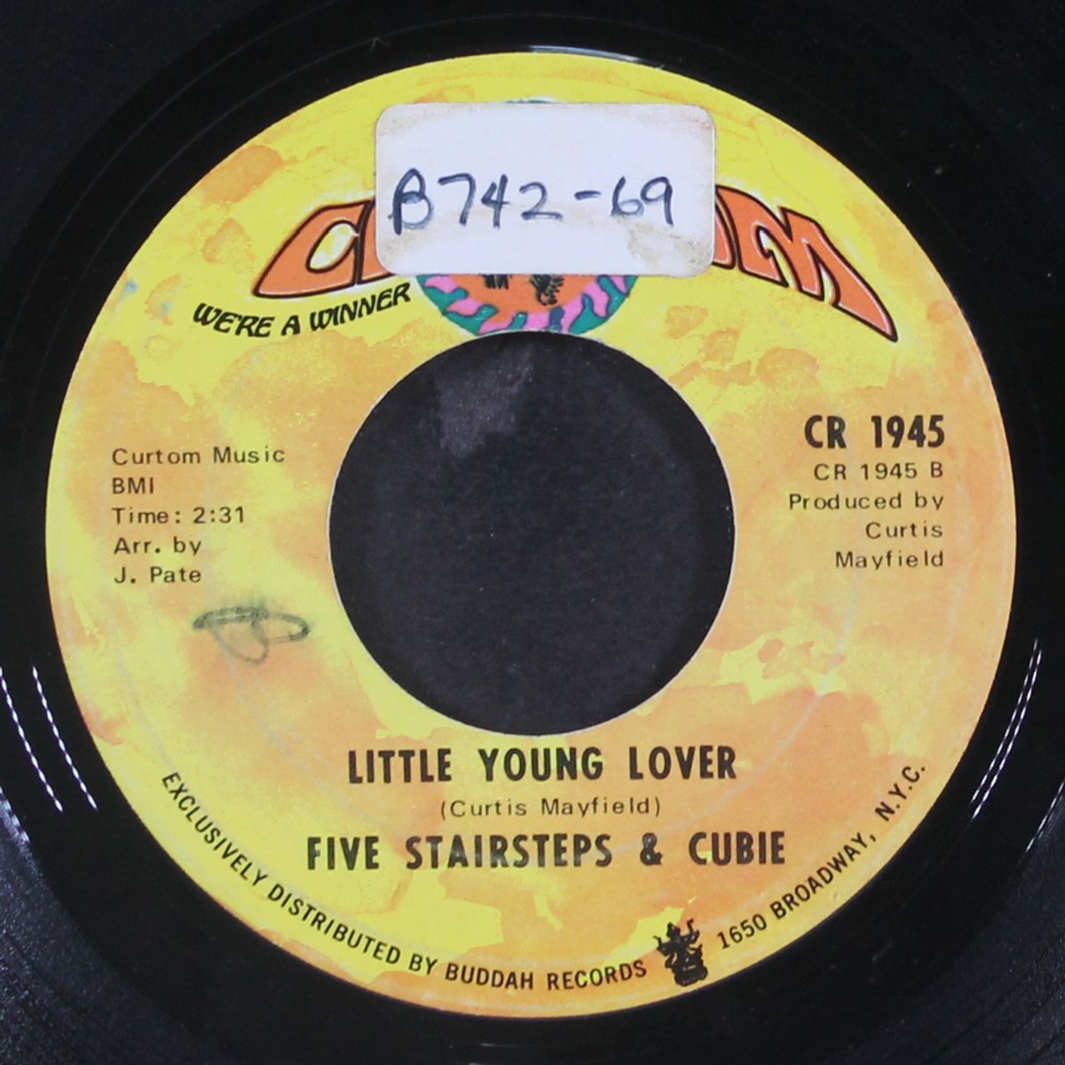 we must be in love / little young lover by FIVE STAIRSTEPS & CUBIE