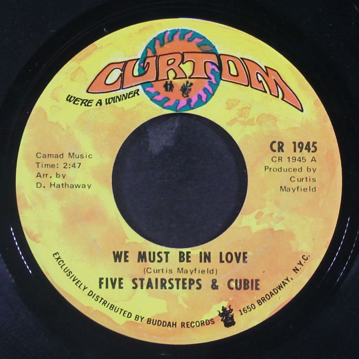 we must be in love / little young lover by FIVE STAIRSTEPS & CUBIE