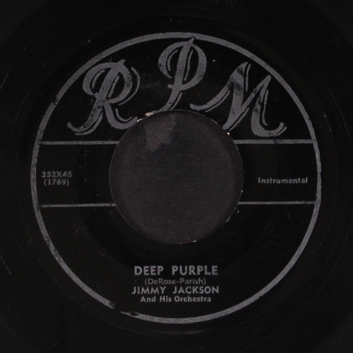 snow plow / deep purple by JIMMY JACKSON