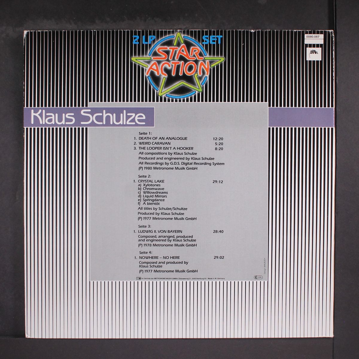 star action by KLAUS SCHULZE