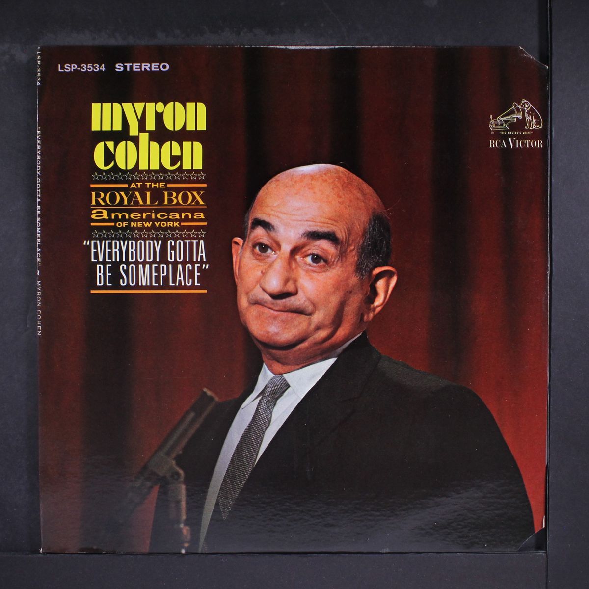 everybody gotta be someplace by MYRON COHEN