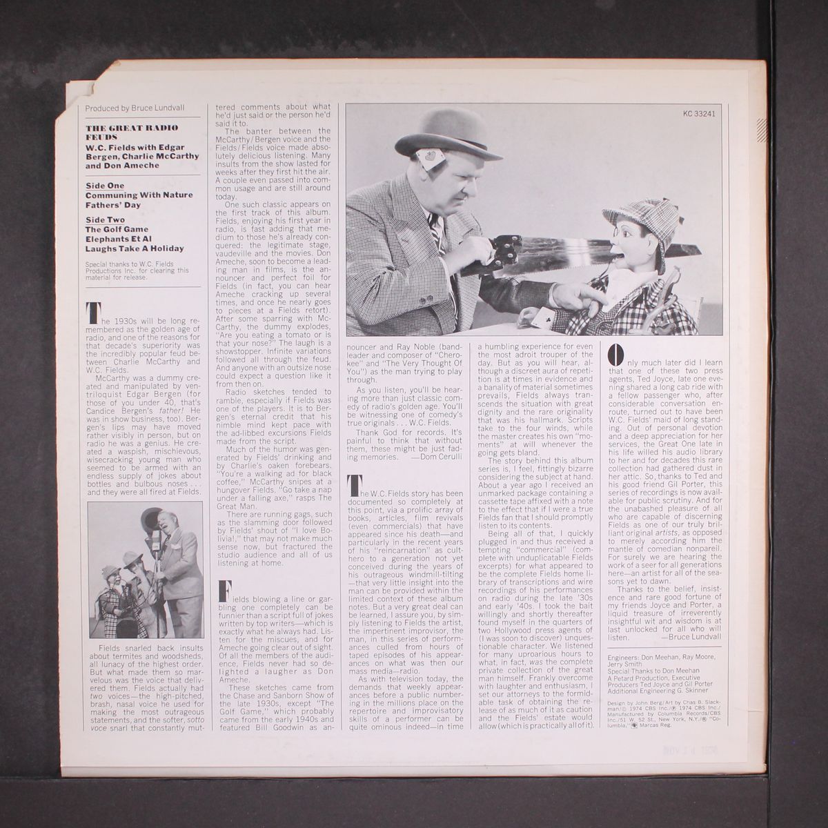 the great radio feuds by W.C. FIELDS