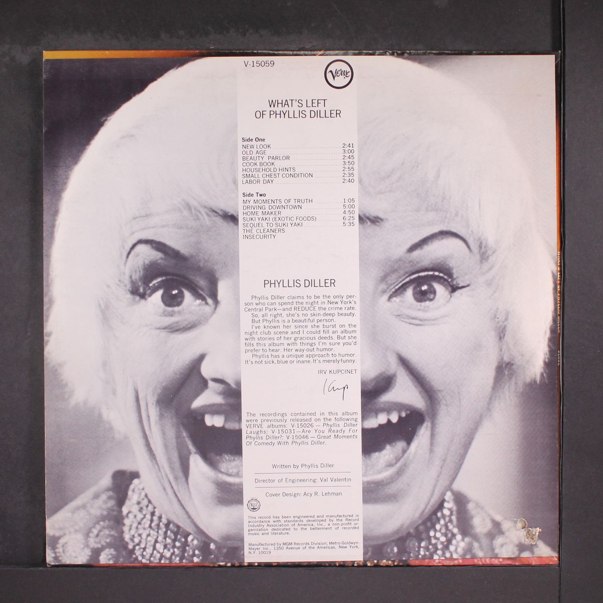 what's left of by PHYLLIS DILLER