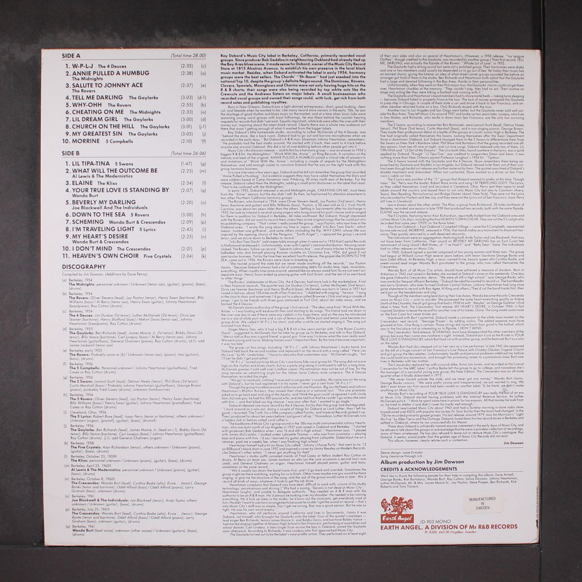 music city records, california doo wop by VARIOUS