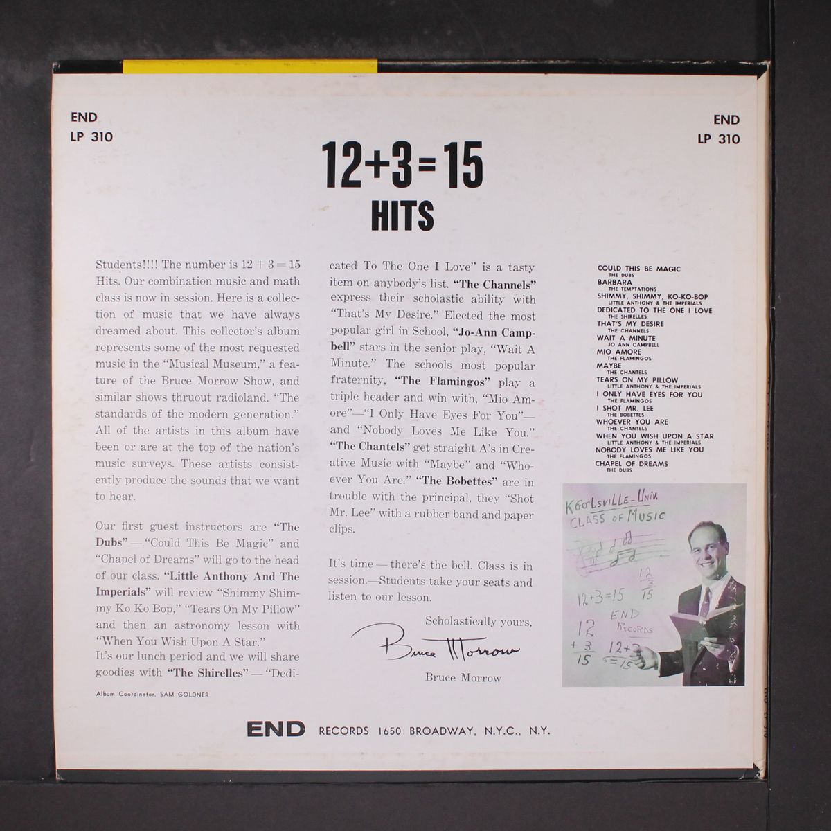 12 + 3 = 15 hits by VARIOUS