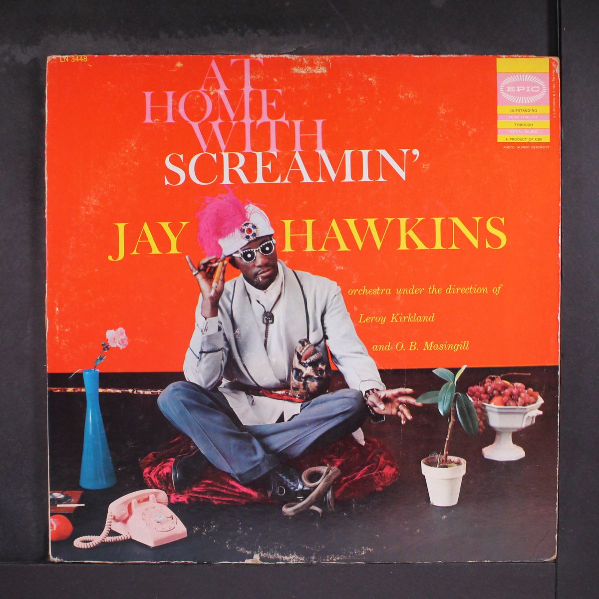 at home with by SCREAMIN' JAY HAWKINS